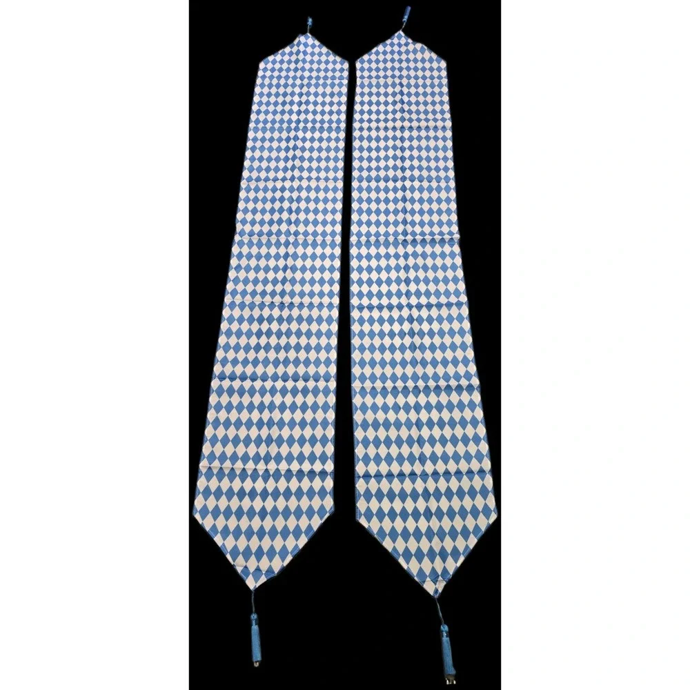 Oktoberfest/circus/baby Shower Table Runner for‎ Party Decoration Blue Bulk (U)